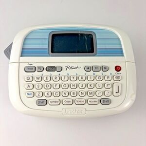 BROTHER P-TOUCH Thermal Label Maker Printer Model PT-90 Tested‎ Working